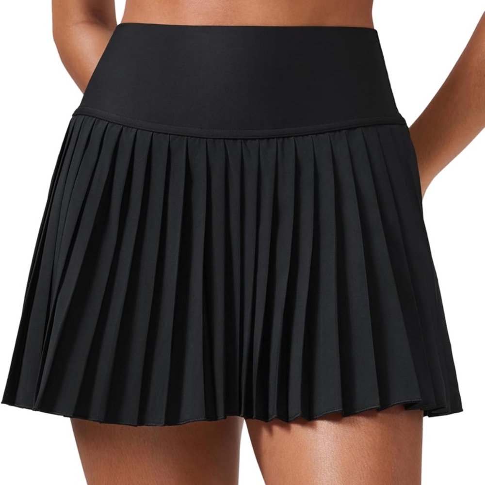 Black Tennis Skirt
